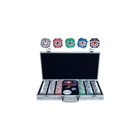 Trademark PokerT 10-0500-301S 300 Chip 11. 5g High Roller Set with Aluminum Case