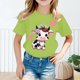 thumbnail image 2 of Playeras Negras Para Hombre Algodon, Camiseta De Manga Corta Con Cuello Redondo Y Estampado A La Moda Para Niñas Y Niños, Camiseta Holgada De Verano, Camisetas Casuales, 2 of 4