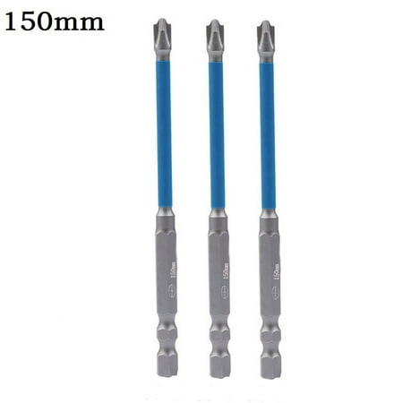 

65/110/150mm Magnetic Special Slotted Cross Screwdriver Bit for Electrician FPH2