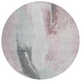thumbnail image 2 of Addison Rugs Chantille Indoor/Outdoor Transitional Abstract Blush Machine Washable Round Rug, 8' x 8', 2 of 8