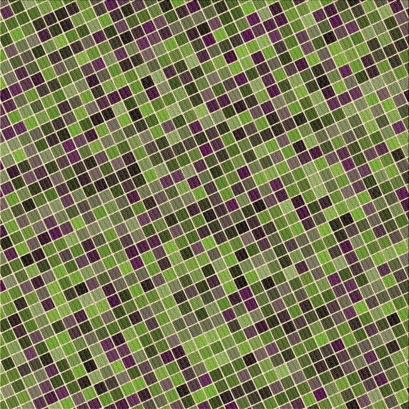 Ahgly Company Machine Washable Indoor Square Transitional Chocolate Brown Area Rugs, 8' Square