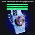 thumbnail image 3 of Magnetic Semiconductor Phone Cooler, Ultra-Thin RGB Gaming Cooler With 3-Speed Adjustment, 5V/2A Portable Heat Sink Fan For IPhone Android Mobile Phone, Compatible With MagSafe For PUBG Mobile Gaming, 3 of 8