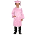 thumbnail image 2 of Graduation Kindergarten Cap Gown Set with Tassel Shiny Zipper Unisex Graduation Gown with Pockets Graduation Outfit Kids Graduation Dress for Toddlers and Children 2-13 Years, 2 of 5