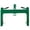 Green, variant on 3 Point Quick Hitch Category 1, 3000 LBS Lifting Capacity Tractor Quick Hitch, 27.5" Between Lower Arms, 14.5" ~17.5" Level Adjustment, Quick Hitch Adaptor to Category 1 and 2 Tractors