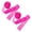 Hot Pink*2, variant on 1 Roll Crepe Paper Streamer, Crepe Paper Streamers Rolls for Party Decorations, Birthday, Party and Wedding Decoration 1.8"x82ft