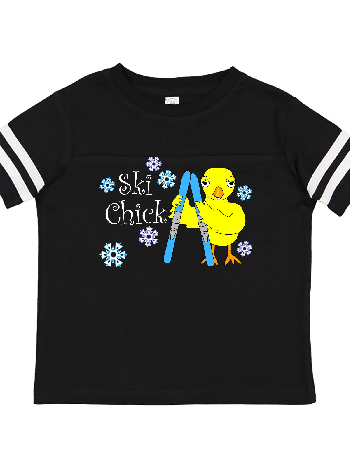 inktastic Ski Chick Toddler T-Shirt