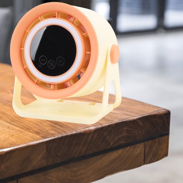 Ventilador de Enfriamiento de Escritorio USB Recargable de Escrito Portátil Tranquilo