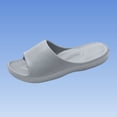 thumbnail image 5 of Avrnliq Womens Lightweight EVA Slide Sandals Arch Support Non-Slip Waterproof Recovery Slides for Pool Beach Shower Comfortable Gray House Shoes Size 7.5-41, 5 of 6