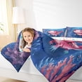 thumbnail image 4 of Castle Fairy Teens Kawaii Axolotl Queen Comforter Set,Sea Salamander Bedding Comforter Set, 4 of 8