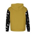 thumbnail image 4 of Sudadera con capucha para hombre, estilo casual, con cuello redondo, estampado, manga larga, blusa de poliéster, 4 of 5