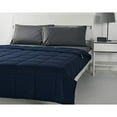thumbnail image 3 of RelaxBlanket King Size Weighted Blanket | 80''x90'',30lbs | for Single or Double | Premium Cotton Material with Glass Beads | Navy, 3 of 5