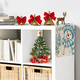 thumbnail image 3 of Camino De Mesa Con Adorno Navideño + 4 Manteles Individuales Xtellar blanco, 3 of 4