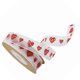 thumbnail image 2 of rollo de cinta de poliéster de 10 m con estampado de corazones para envolver regalos de San Valentín (modelo 6), 2 of 7