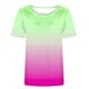 thumbnail image 4 of Camiseta de Manga Corta de Cuello Redondo Impresa Casual de la Moda de las Mujeres, Poliéster Ligero para el Uso Diario, 4 of 8