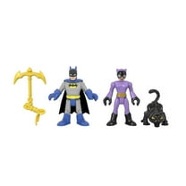 Imaginext Fisher-Price DC Super Friends Batman & Catwoman Action Figure Set