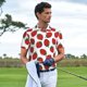 thumbnail image 3 of Balery Hand Drawn Strawberry Camisa Polo de Hombre con Estampado, de Manga Corta y Tejido Medio, Camisa Tipo Golf Polo-Large, 3 of 6