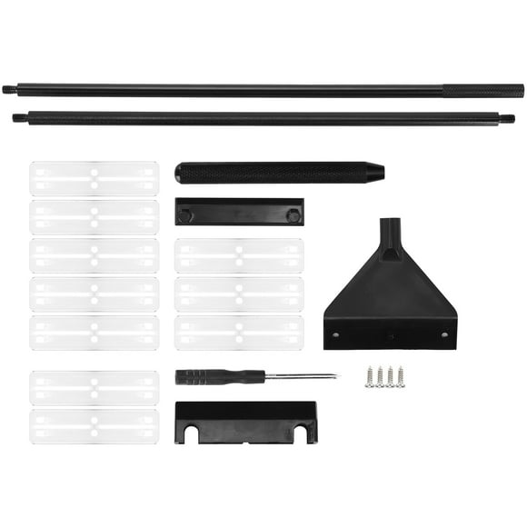 Aquarium Algae Cleaner Tool,Aquarium Algae Scraper Aluminum Fish Tank Algae Scraper Cleaner Algae Scraperwith Detachable Pol Effortless Installation