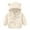 Beige, variant on Toddler Fleece Jacket for Boys with Bear Ear Hooded Long Sleeve Zip Up Outerwear 12-18 Months Winter Coat Girl
