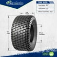 thumbnail image 5 of Set of 2 MaxAuto 26x12-12 26x12x12 Turf Tires for Lawn & Garden Mower,4 Ply Tubeless, 5 of 5