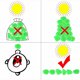 thumbnail image 4 of Guijarros 300 Piezas Que Brillan En Las Rocas Oscuras En El Exterior De Uso Al Aire Libre Piedras Luminosas Decorativas De Jardinería Guijarros Brillantes Para Jardín De Peces De, 4 of 7