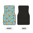 thumbnail image 2 of Lsque Tapis de Sol Imprimé Crème Glacée Citron 4 Pcs, Doublures en Caoutchouc Résistantes, Design Antidérapant, Protection Automobile Toutes Saisons, Véhicules, Voitures, Camions et SUV, 2 of 7