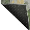 thumbnail image 5 of Addison Rugs Mayfield Premium Machine Washable Transitional Geometric Green Runner Rug, 2'3" X 7'6" Machine Washable Transitional Geometric Green Oversized Sherpa Throw Blanket, 5 of 6