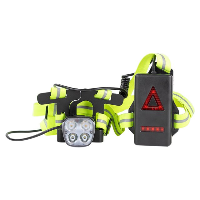 Luces portátiles para de noche, 4 prueba de agua, lámpara de pecho USB, correa elástica, trasera para caminar, caminar, Sunnimix luces de marcha nocturna