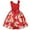 Red, variant on Zpanxa Baby Girls One Shoulder Dress, Toddler Girls Princess Dress, Little Girls Party Wedding Formal Dress, Rose Print Kids Pageant Flower Girl Sleeveless Dress Red (10-11 Years)