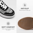 thumbnail image 2 of DREAM PAIRS Zapatillas Casual Anchas con Plataforma Gruesa para Mujer en Negro, 2 of 7
