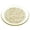 Clear & Gold, variant on Red Pomegranate Collection 0961-7 8.5 in. Isla Salad Plate, Indigo & Bronze