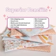 thumbnail image 4 of - Boho Poly Mailers 10x13 100 Pack Bundle Bulk Polymailers Shipping Supplies for Small Business Boutique Envelope for Clothing Cute Designer Plastic Bags - Boho Bundle$$Office, 4 of 9