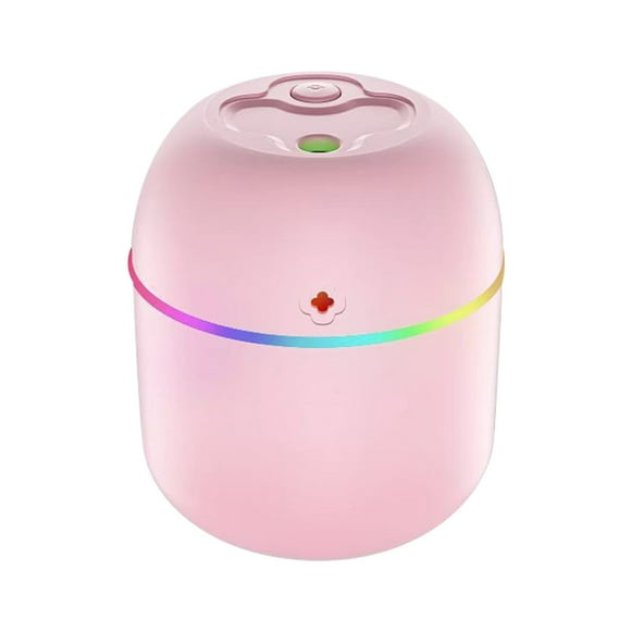 weibbin Humidifier for Home - Mini Aromatherapy Humidifiers for Bedroom, for Large Room, Top Fill Cool Mist Humidifiers for Baby, Plants, Smart WiFi Air Humidifier with Diffuser and Nightlight