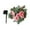 P-INK, variant on YIMWNYI Solar Rose Flower Lights, Outdoor Garden Decorations, Realistic Color-Changing LED, IP55 Waterproof, Solar Powered for Patio Yard Pathways, Ideal Gift Choice