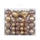 thumbnail image 2 of 48 bolas navideñas para árbol de Navidad, decoración para fiestas, adornos navideños Oro rosa, 2 of 9