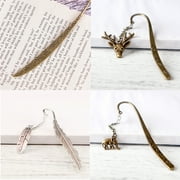 BE-TOOL Metal Bookmark for Book Lovers Writers Readers Teachers Gifts for Children and Adults Decoration