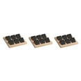 thumbnail image 4 of Maytalsory Rustic Wood Earring Card Holder with Tray for Jewelry Display Showcasing Collection 6 Pair Black 3Set, 4 of 6