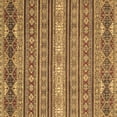 thumbnail image 1 of Ahgly Company Indoor Square Oriental Brown Modern Area Rugs, 5' Square, 1 of 4