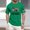 Green, variant on ASDFVBKG 250th Anniversary Tops, Men's Crew Neck American Flag Short Sleeve T-Shirts Patriotic Casual Independence Day Loose Pullover Blue 2XL