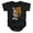 Bugs Bunny, variant on Space Jam 2 Taz Standing Unisex Infant Snap Suit for Baby (6 Months) Black