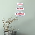 thumbnail image 4 of Victorian Plus Veteran: Serving with Pride Wall or Door Sign| Honor Veterans with Military Signs | US Pride | Businesses and Homes - Large, 4 of 7