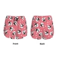 thumbnail image 3 of Salouo French Bulldog Face Print Women's 2 in 1 Running Shorts Double-Layer Shorts Athletic Workout Gym Yoga Shorts Running Shorts for Women-Large, 3 of 7