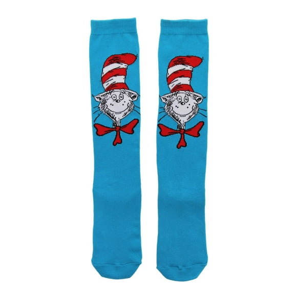 Women Dr. Seuss The Cat in the Hat Knee High Sock