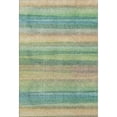 thumbnail image 2 of Addison Rugs Mayfield Premium Machine Washable Transitional Stripes Aloe Rectangle Rug, 8' X 10' Machine Washable Transitional Stripes Aloe Oversized Sherpa Throw Blanket, 2 of 6