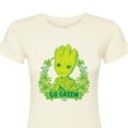 thumbnail image 3 of Marvel Guardians of the Galaxy - Groot Go Green St. Patrick's Day - Juniors Fitted Graphic T-Shirt, 3 of 5