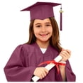 thumbnail image 2 of Kids Graduation Gown and Cap Set, Unisex Preschool Kindergarten Doctoral Robe with Pockets and 2026 Tassel for Girls Boys Zipper Ceremony Graduation Outfits 2-12Y Valentines Party Birthday Gifts, 2 of 7