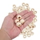 thumbnail image 5 of Cuentas De Agujero Redondo, 100 Piezas De Cuentas De Madera Para Decoración De Ropa Para Pulsera Para Collar Para Atrapasueños YLSHRF Ball Spacer, 5 of 8