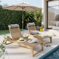 thumbnail image 5 of Outdoor Lumbar Pillows with Strap & Insert Gray Hexagonal Tiles Recliner Head Pillow Pack of 2 Gradient Honeycomb Waterproof Headrest Patio Lounge Chair Pillows for Beach Office 11x16 Inch, 5 of 9