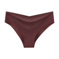 thumbnail image 3 of Bigersell Nylon Panties for Women Clearance Briefs Women Seamless Panty Style P-918 Polyester Cheeky Panties Cotton Thong Underwear Ladies Briefs High Waist Women's Bikini Panties Wine S, 3 of 3