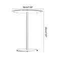 thumbnail image 3 of Round Acrylic Glasses Organizer Transparent Eyeglasses Rack Rotatable Display Stand for Sunglasses and Reading Glasses, 3 of 4
