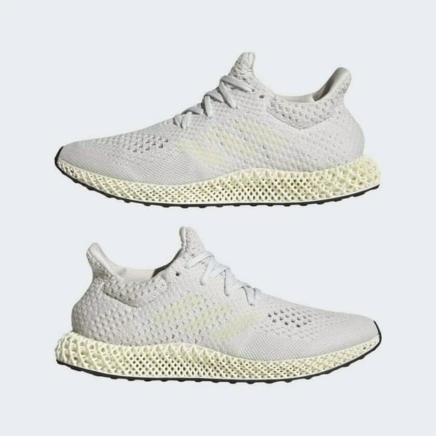 NEW Ad-id-as Futurecraft 4D Chalk White Running Q46229 - SIZE 6 MENS / 7 WOMENS